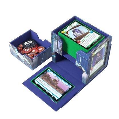 Gamegenic: Star Wars Deck Pod - Jedi Luke & Palpatine