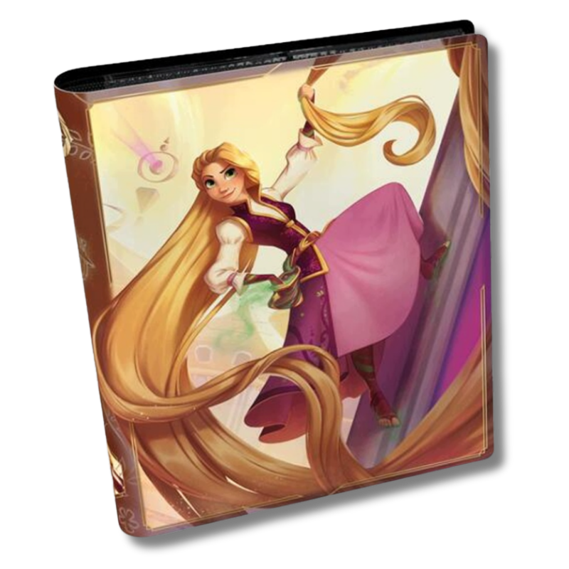 Disney Lorcana: Rapunzel Collector Album 4- pocket binder