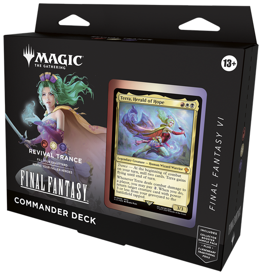 Magic the Gathering | Final Fantasy Commander Deck „Revival Trance”