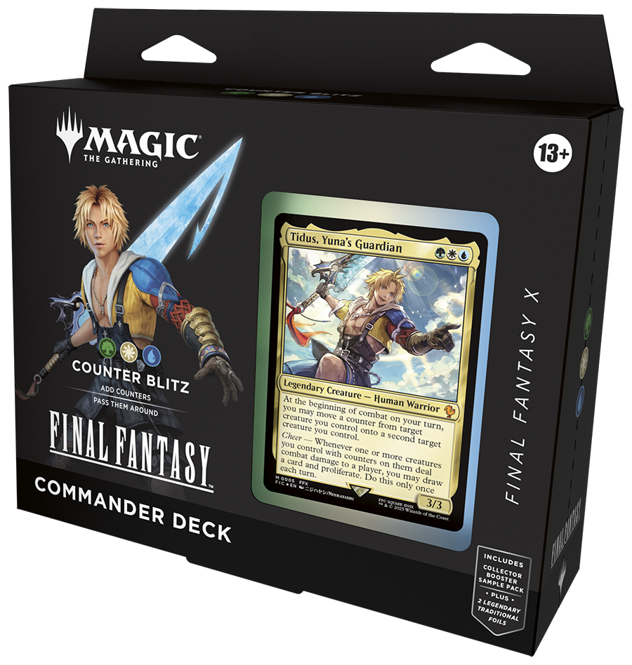 Magic the Gathering | Final Fantasy Commander Deck „Counter Blitz”