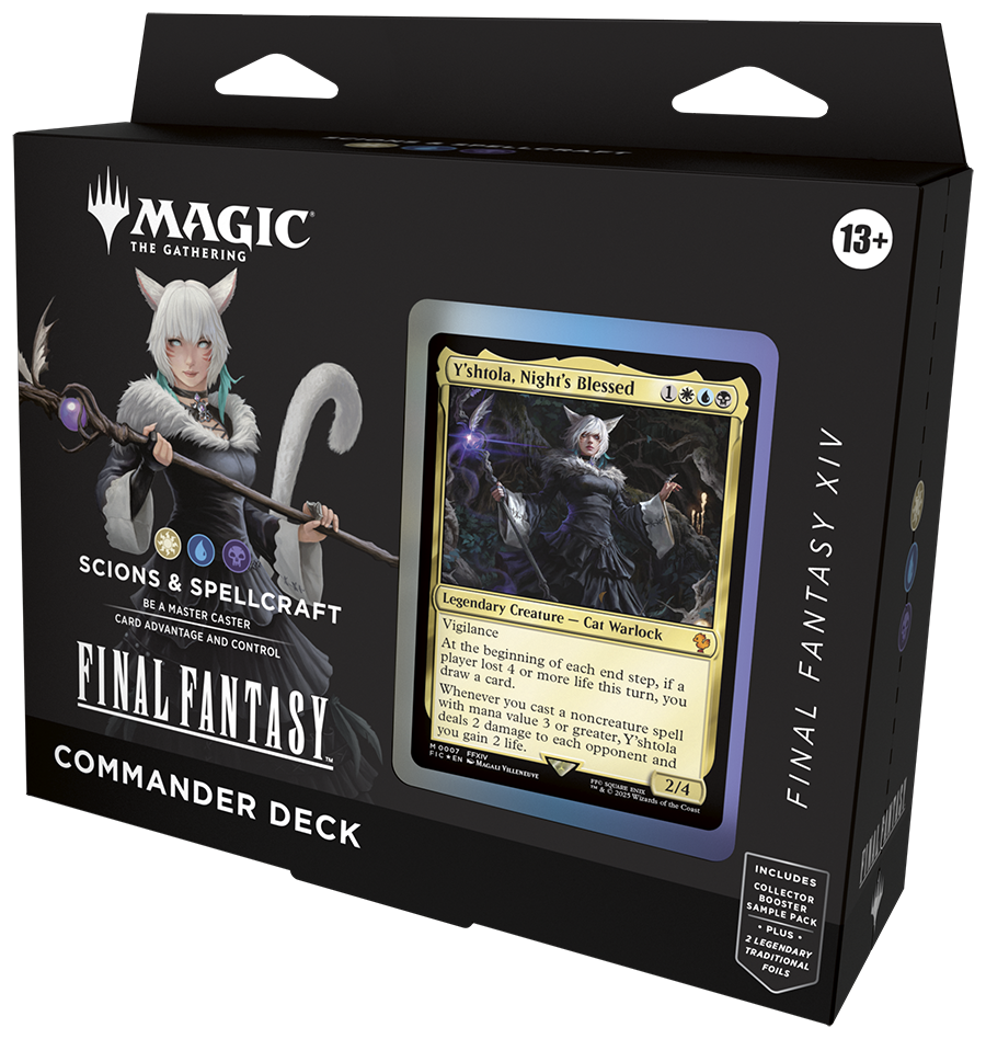 Magic the Gathering | Final Fantasy Commander Deck „Scion &amp; Spellcraft”