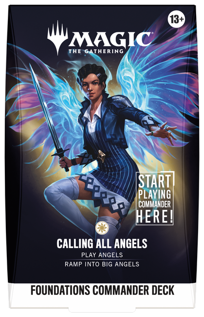 Magic The Gathering: Reality Fracture - Foundations Commander Deck "Calling All Angels"