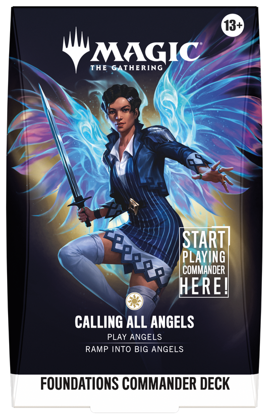 Magic The Gathering: Reality Fracture - Foundations Commander Deck "Calling All Angels"