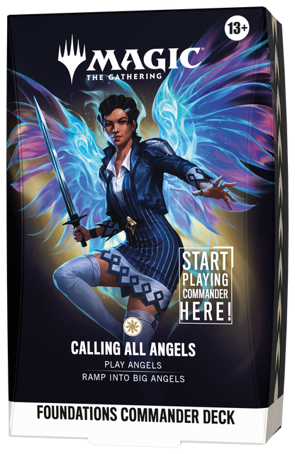 Magic The Gathering: Reality Fracture - Foundations Commander Deck "Calling All Angels"
