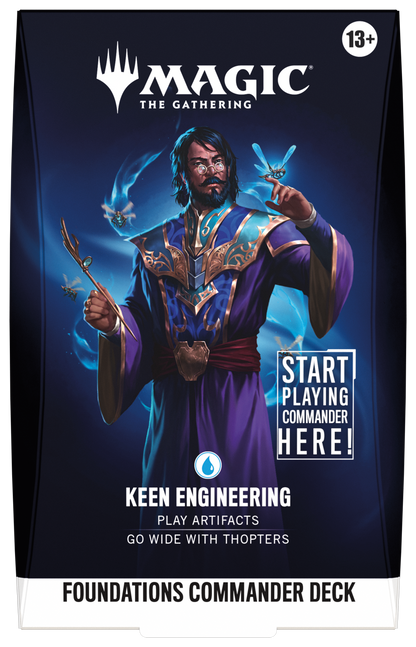 Magic The Gathering: Reality Fracture - Foundations Commander Deck "Keen Engineering"