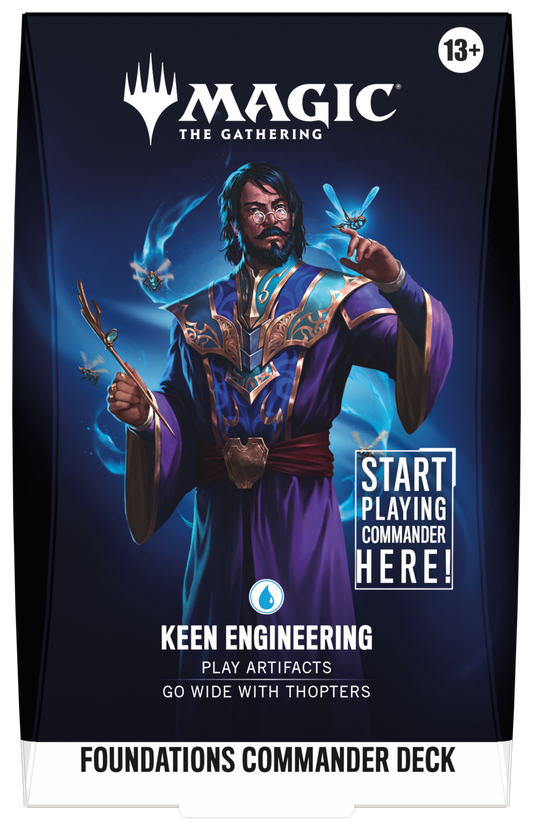 Magic The Gathering: Reality Fracture - Foundations Commander Deck "Keen Engineering"