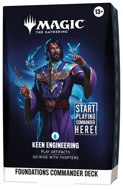 Magic The Gathering: Reality Fracture - Foundations Commander Deck "Keen Engineering"