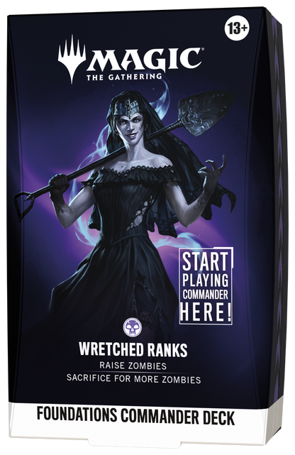 Magic The Gathering: Reality Fracture - Foundations Commander Deck "Wretched Ranks"