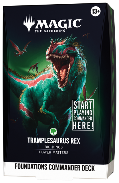 Magic The Gathering: Reality Fracture - Foundations Commander Deck "Tramplesaurus Rex"