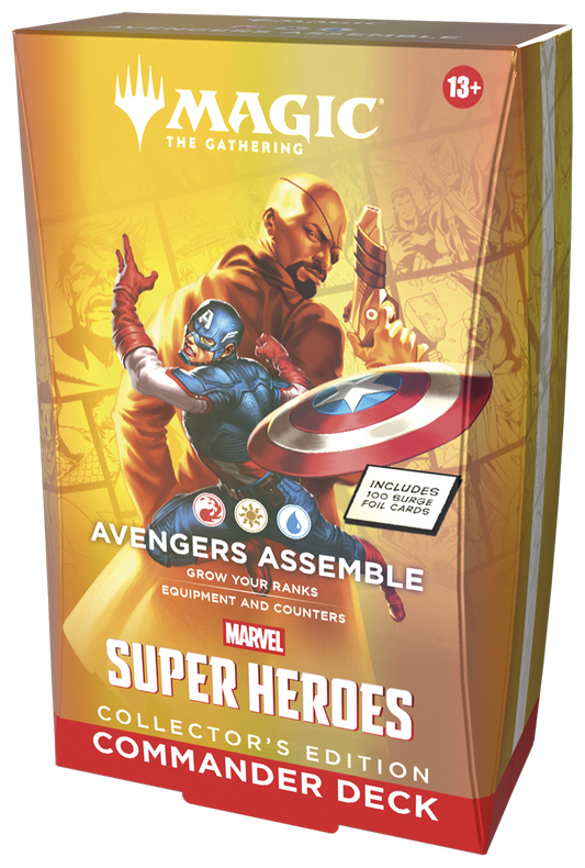 Magic the Gathering: Marvel Super Heroes Commander Deck - Avengers Assemble - Collector's Edition