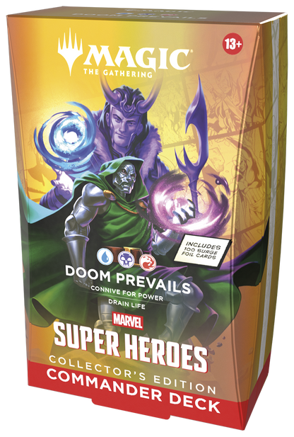 Magic the Gathering: Marvel Super Heroes Commander Deck - Doom Prevails - Collector's Edition