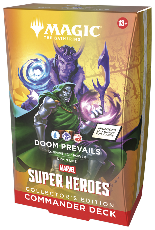 Magic the Gathering: Marvel Super Heroes Commander Deck - Doom Prevails - Collector's Edition