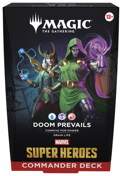Marvel Super Heroes Commander Deck - Doom Prevails