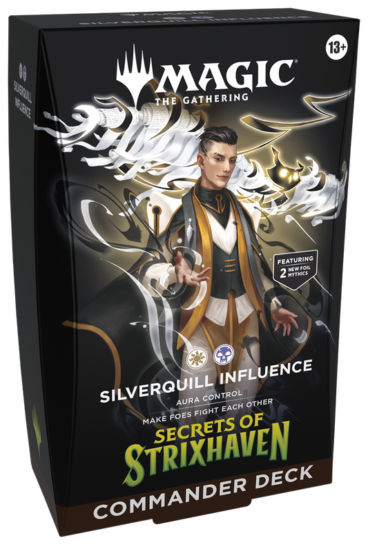 Secrets Of Strixhaven "Silverquill Influence" Commander Deck