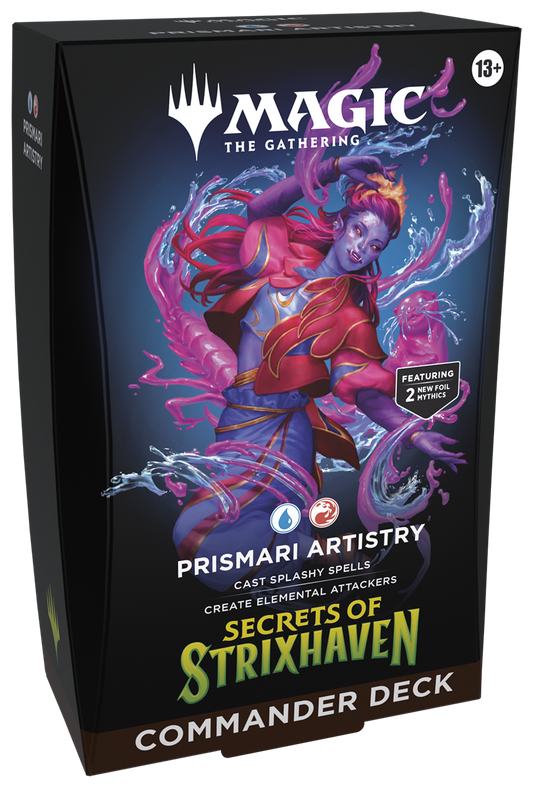 Secrets Of Strixhaven "Prismari Artistry" Commander Deck