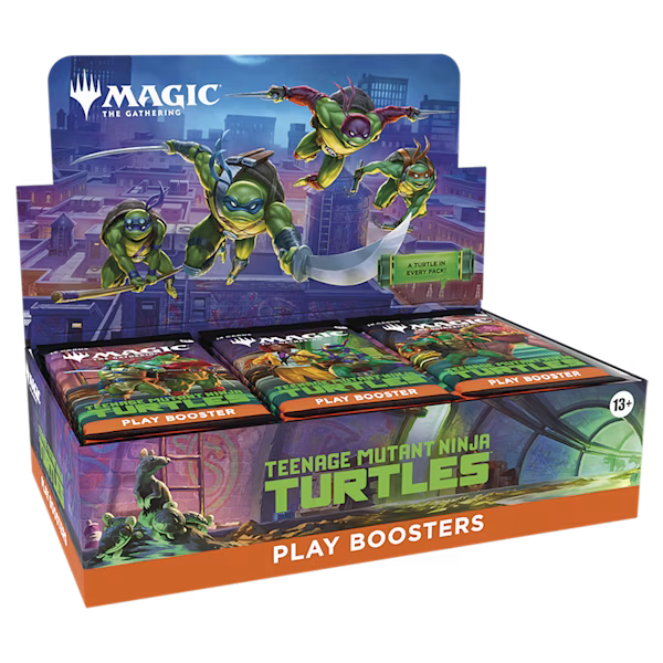 Teenage Mutant Ninja Turtles Play Booster Display