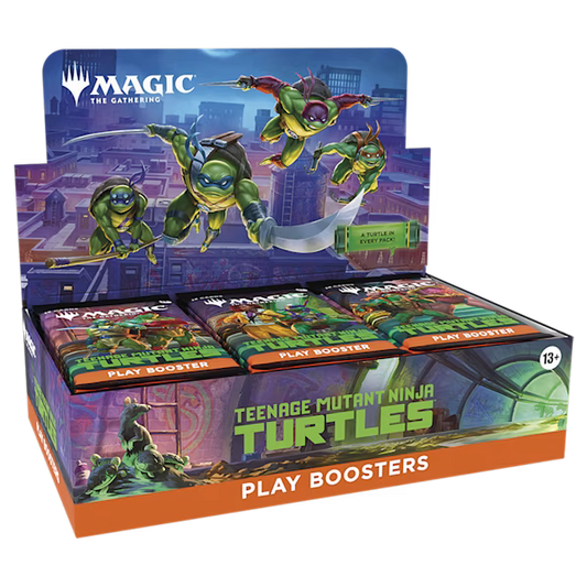 Teenage Mutant Ninja Turtles Play Booster Display
