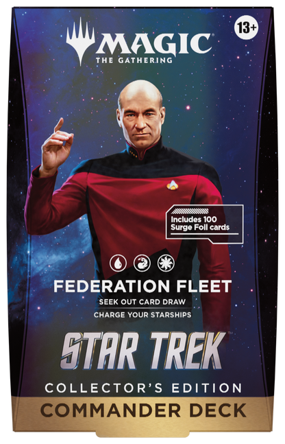 Magic The Gathering: Star Trek - Collector's Edition Commander Deck: Federation Fleet