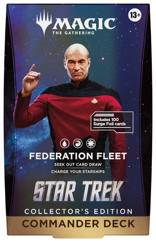 Magic The Gathering: Star Trek - Collector's Edition Commander Deck: Federation Fleet