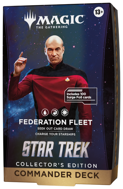 Magic The Gathering: Star Trek - Collector's Edition Commander Deck: Federation Fleet