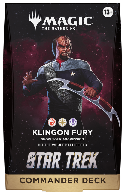 Magic The Gathering: Star Trek - Commander Deck: Klingon Fury