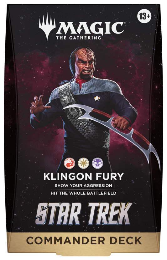 Magic The Gathering: Star Trek - Commander Deck: Klingon Fury