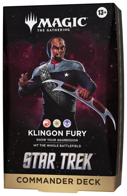 Magic The Gathering: Star Trek - Commander Deck: Klingon Fury
