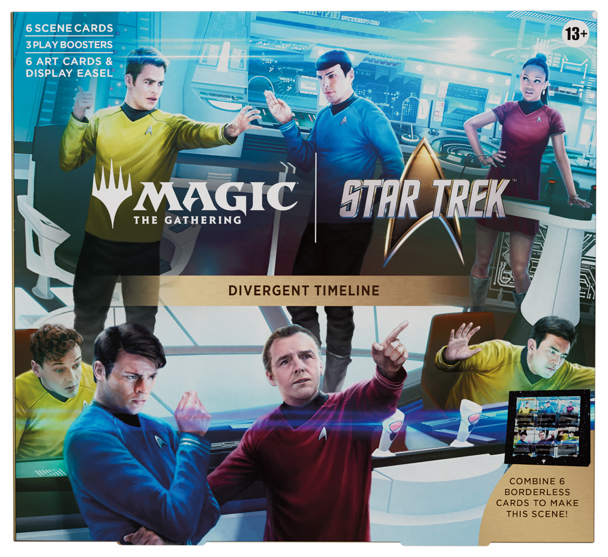 Magic The Gathering: Star Trek - Divergent Timeline Scene Box