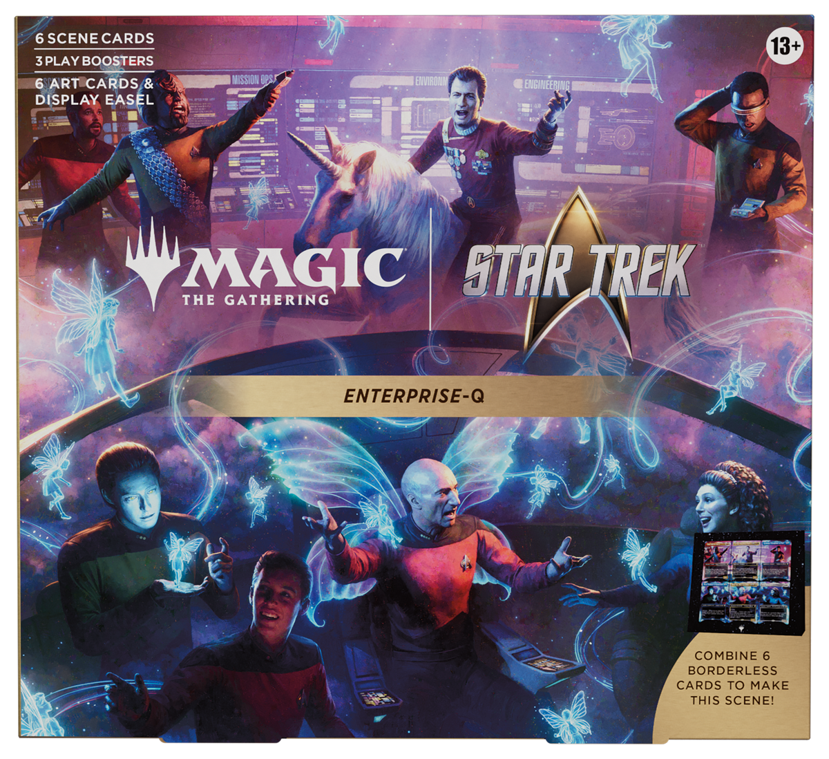 Magic The Gathering: Star Trek - Enterprise-Q Scene Box