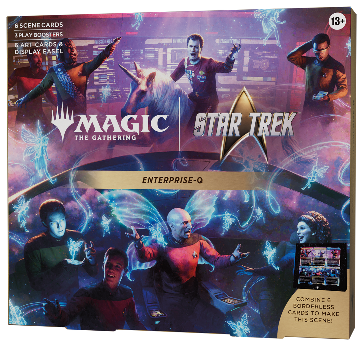 Magic The Gathering: Star Trek - Enterprise-Q Scene Box