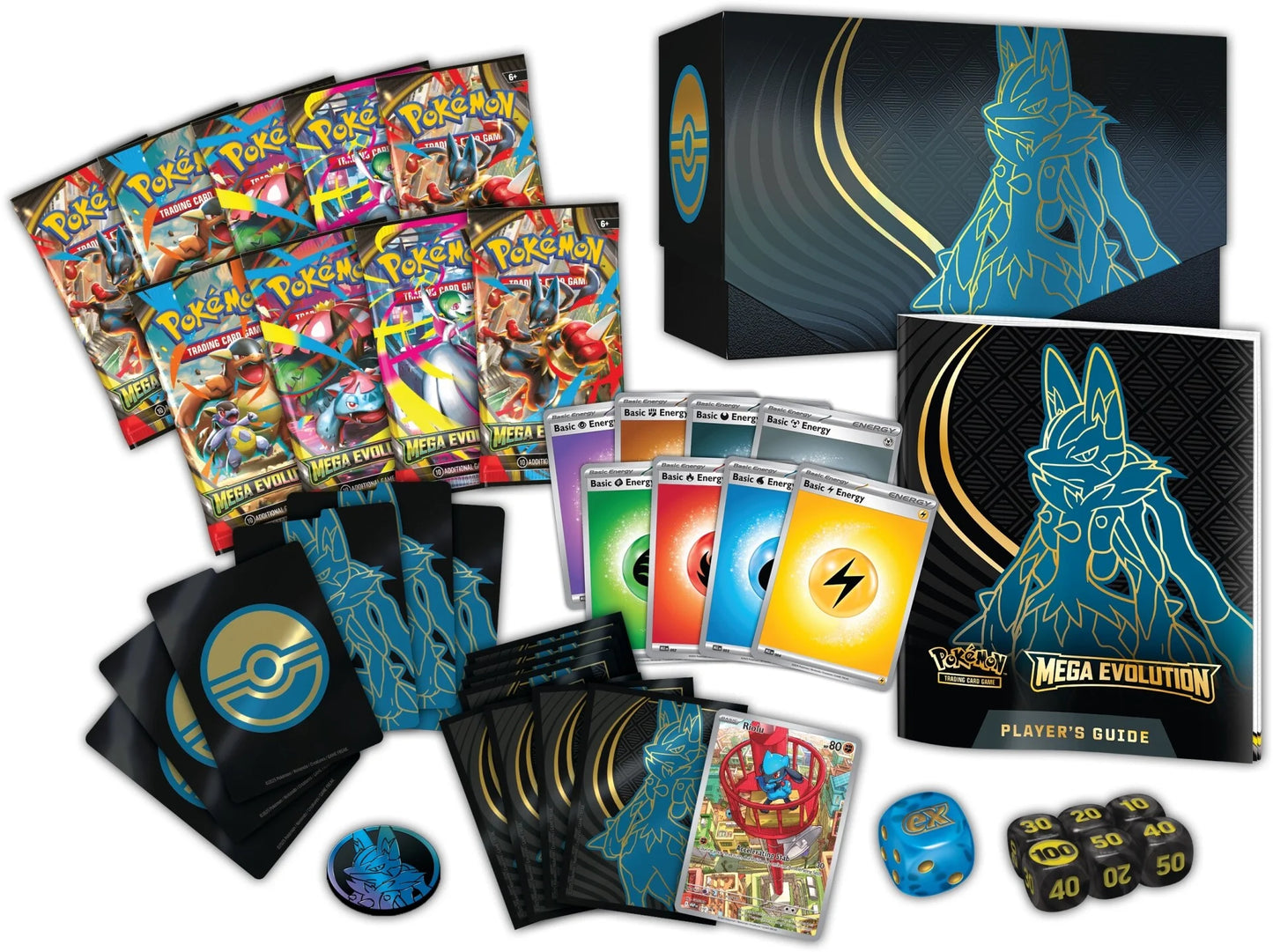Pokemon TCG: Mega Evolution - Elite Trainer Box - Lucario