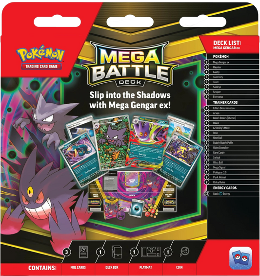 Mega Gengar ex Mega Battle Deck