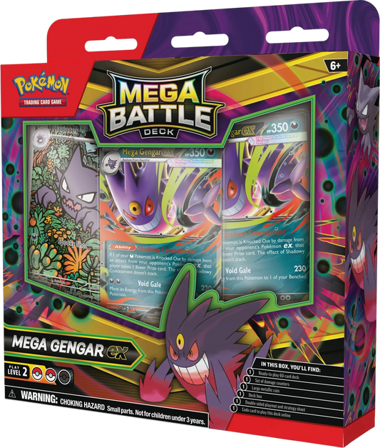 Mega Gengar ex Mega Battle Deck
