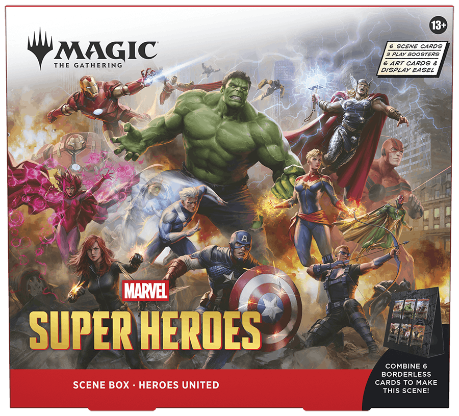 Marvel Super Heroes Scene Box - Heroes United