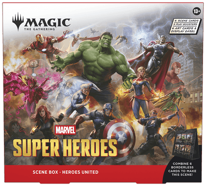 Marvel Super Heroes Scene Box - Heroes United