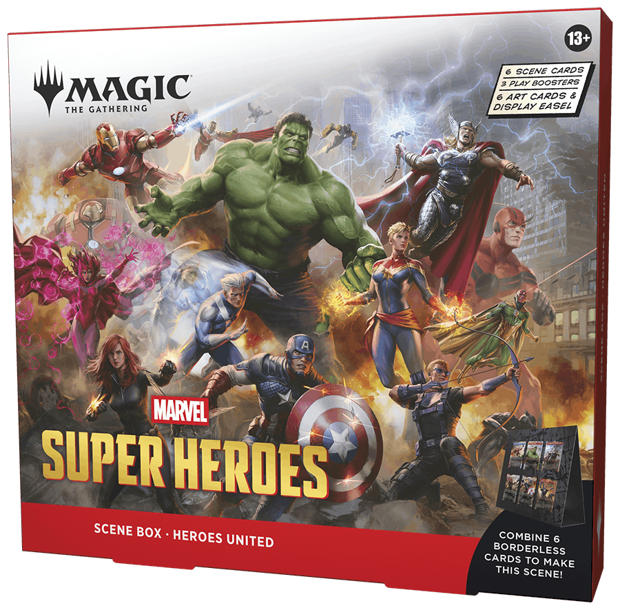 Marvel Super Heroes Scene Box - Heroes United