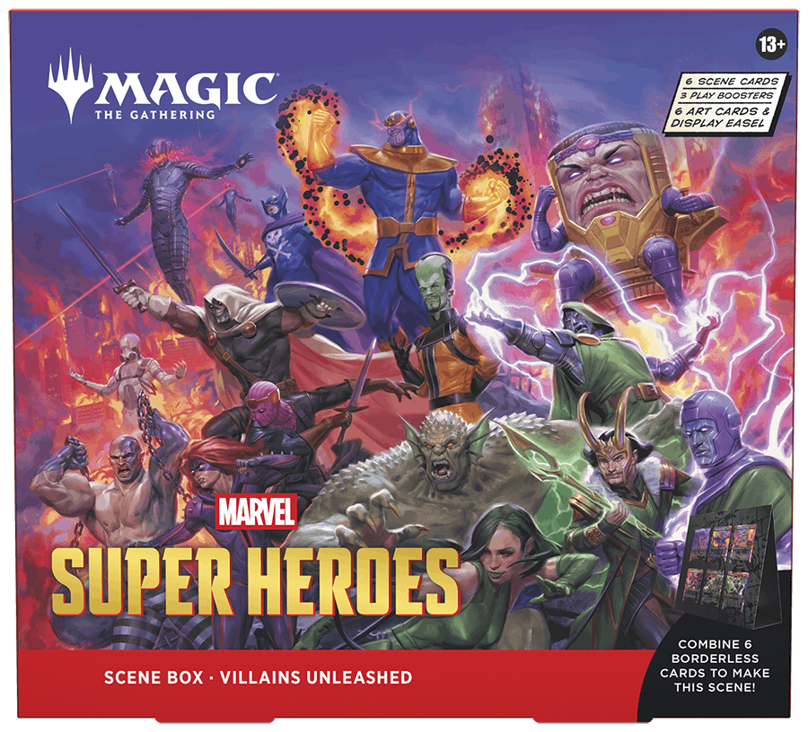 Marvel Super Heroes Scene Box - Villains Unleashed