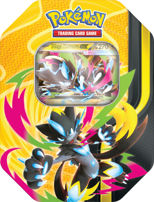 Pokémon TCG: Mega Forces Tin - Mega Zeraora ex