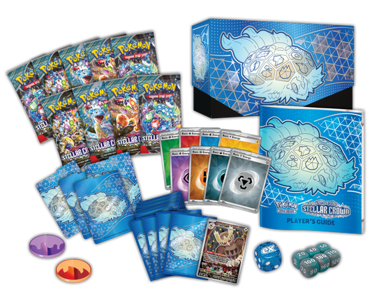 Pokémon TCG: Scarlet & Violet - Stellar Crown - Elite Trainer Box - ETB