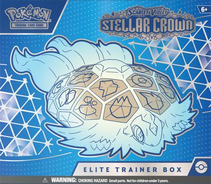 Pokémon TCG: Scarlet & Violet - Stellar Crown - Elite Trainer Box - ETB