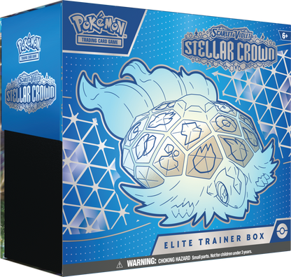 Pokémon TCG: Scarlet & Violet - Stellar Crown - Elite Trainer Box - ETB