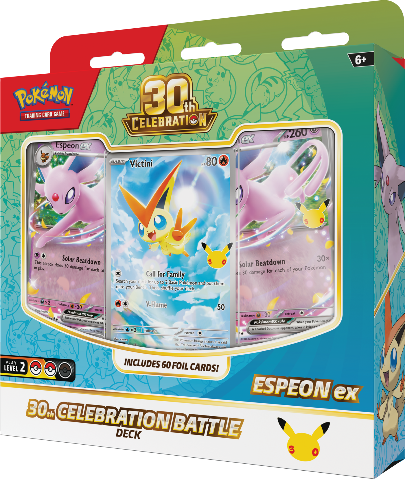 Pokemon TCG: 30th Celebration: Battle Deck  - Espeon Ex