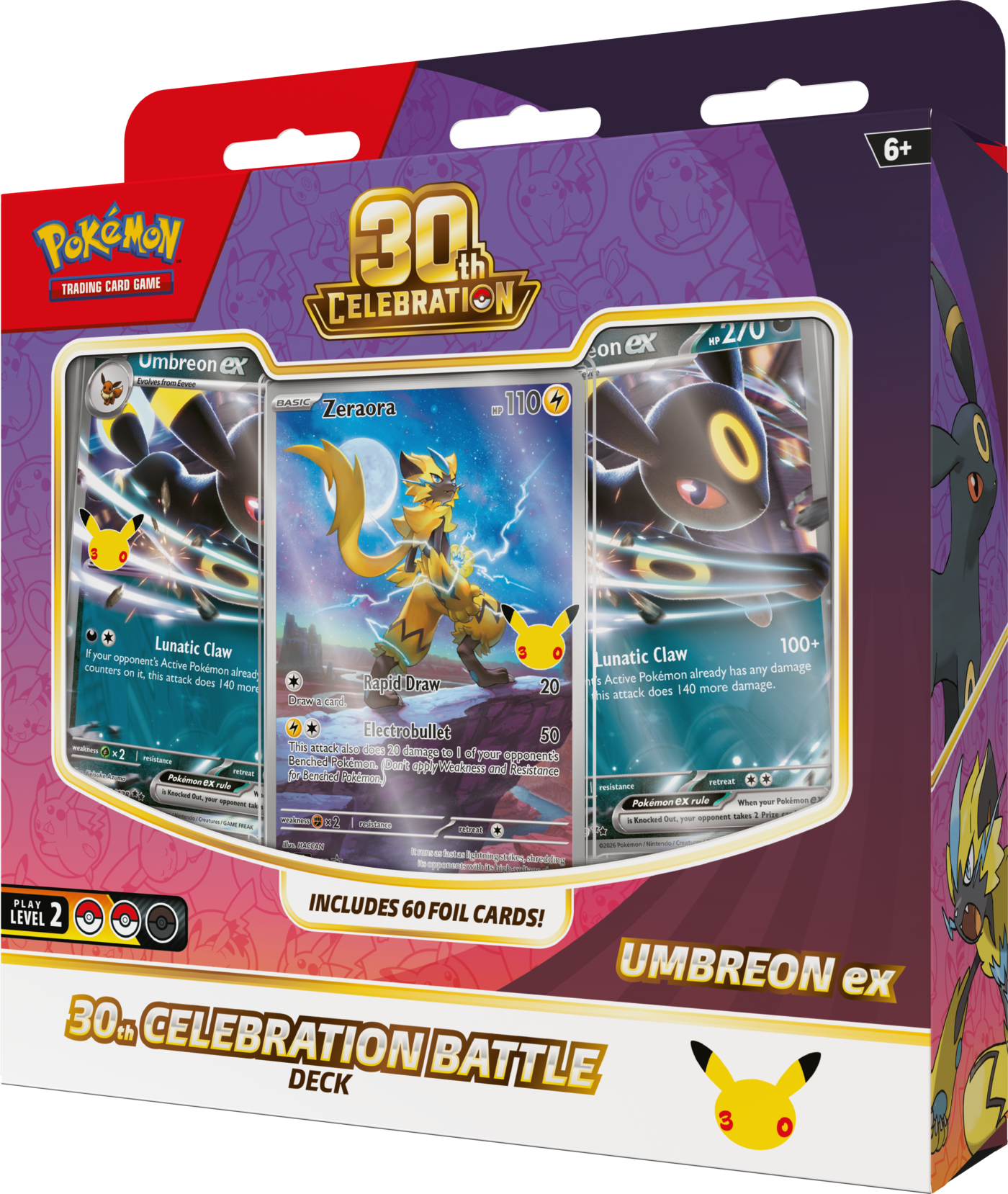 Pokemon TCG: 30th Celebration: Battle Deck  - Umbreon Ex