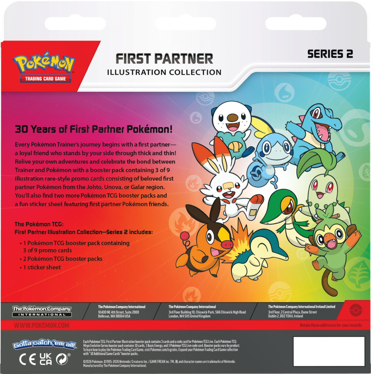 Pokémon TCG: First Partner Booster Collection Series 2