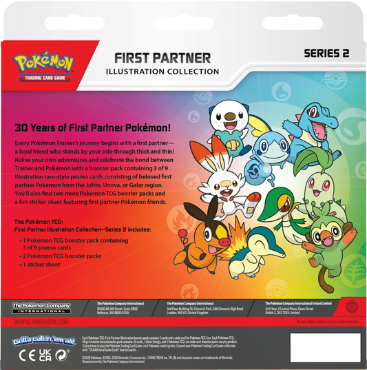 Pokémon TCG: First Partner Booster Collection Series 2