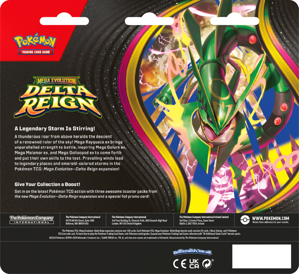 Pokemon TCG: Delta Reign: 3-Pack Blister
