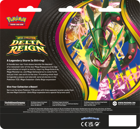 Pokemon TCG: Delta Reign: 3-Pack Blister