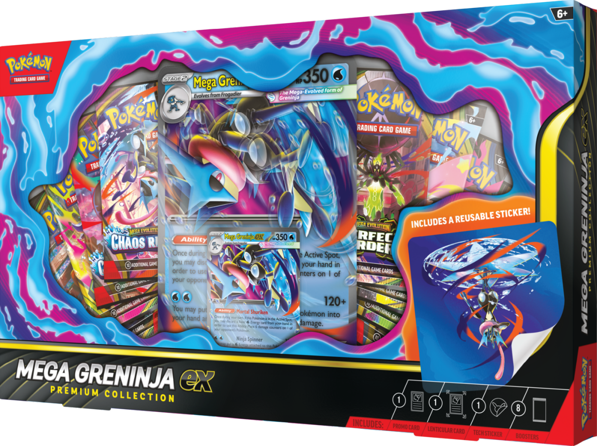Pokémon TCG: Mega Greninja ex Premium Collection