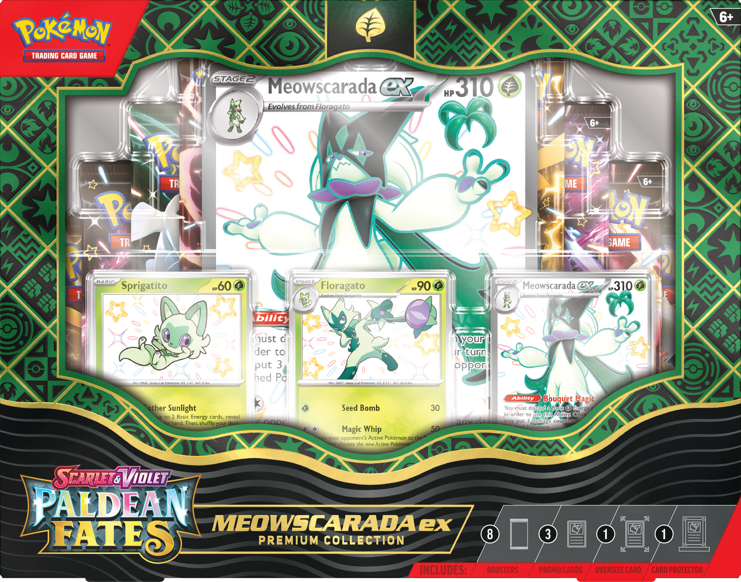 Pokémon TCG: Scarlet & Violet - Paldean Fates - Premium Collection - Meowscarada