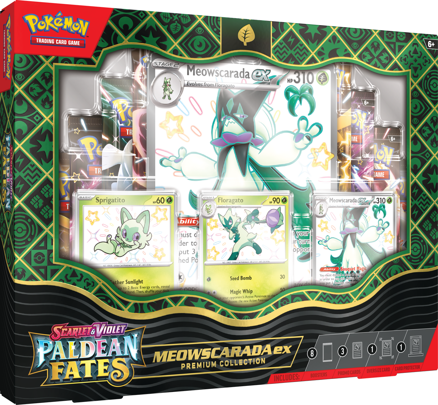 Pokémon TCG: Scarlet & Violet - Paldean Fates - Premium Collection - Meowscarada